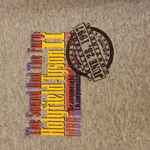 Holyfield-Tyson 1997 Souvenir shirt